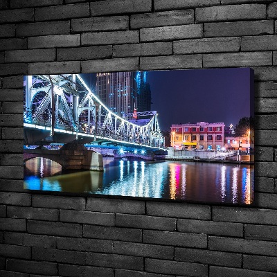 Foto quadro su tela Ponte di Shanghai