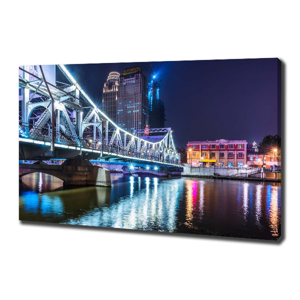 Foto quadro su tela Ponte di Shanghai