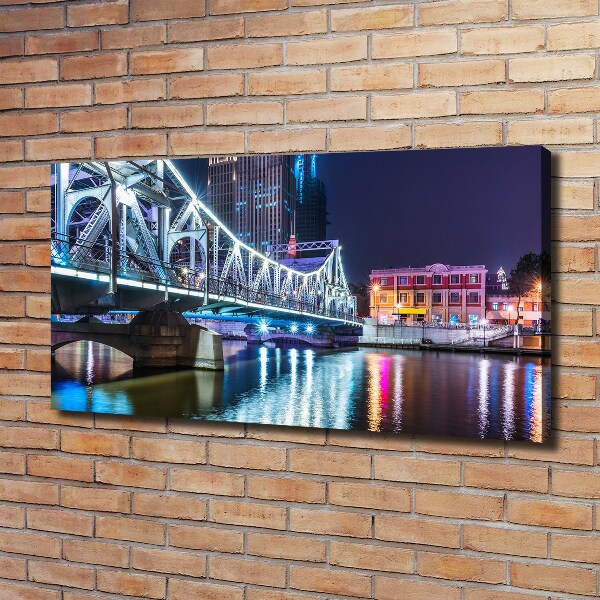 Foto quadro su tela Ponte di Shanghai