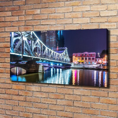Foto quadro su tela Ponte di Shanghai