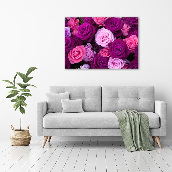 Foto quadro su tela Rose