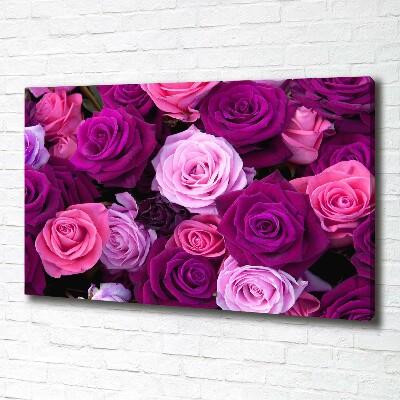 Foto quadro su tela Rose