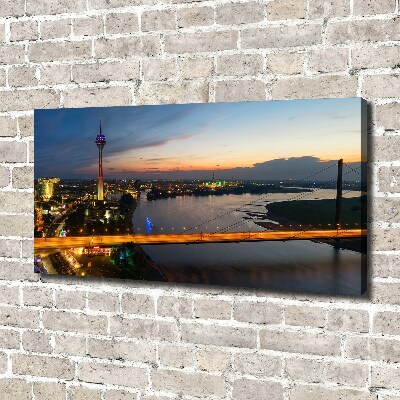 Quadro stampa su tela Düsseldorf, Germania
