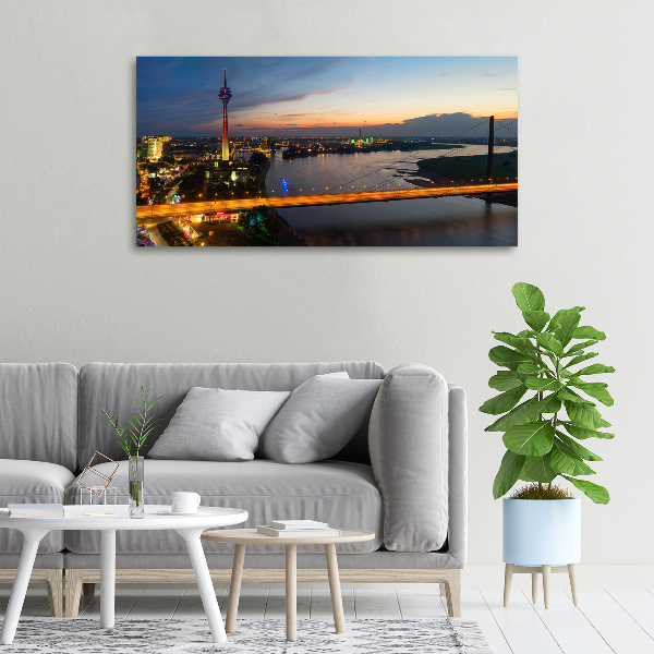 Quadro stampa su tela Düsseldorf, Germania