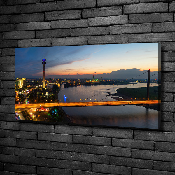 Quadro stampa su tela Düsseldorf, Germania