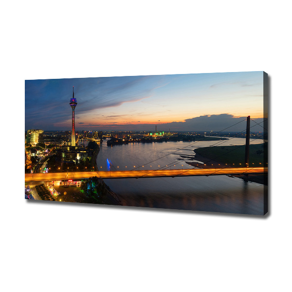 Quadro stampa su tela Düsseldorf, Germania