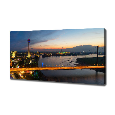 Quadro stampa su tela Düsseldorf, Germania