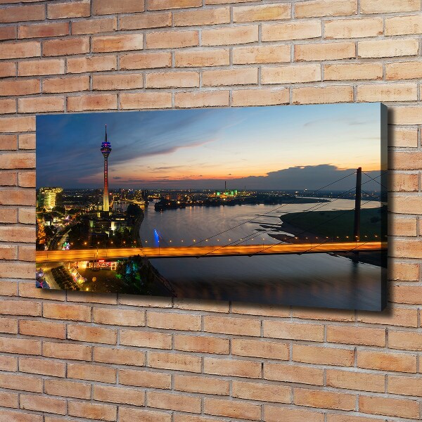 Quadro stampa su tela Düsseldorf, Germania