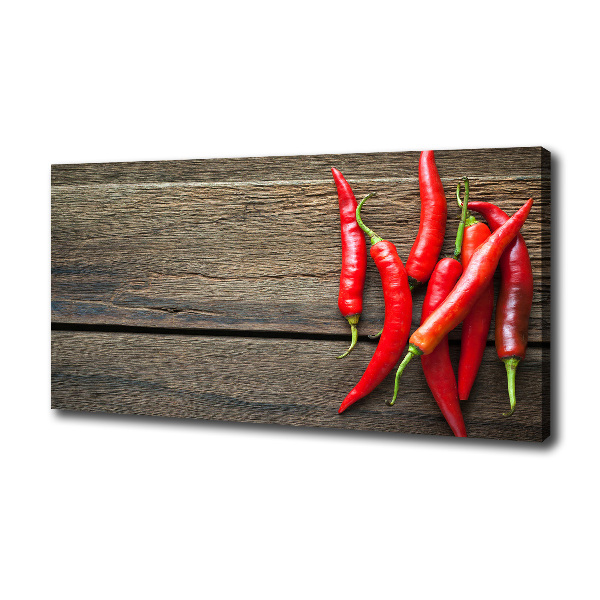 Quadro stampa su tela Peperoncini