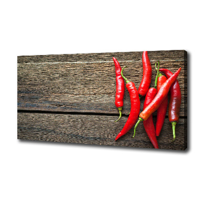 Quadro stampa su tela Peperoncini