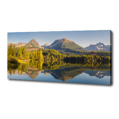 Foto quadro su tela Panorama dei Monti Tatra