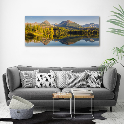 Foto quadro su tela Panorama dei Monti Tatra