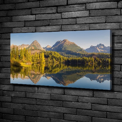 Foto quadro su tela Panorama dei Monti Tatra