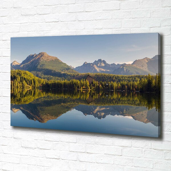 Foto quadro su tela Panorama dei Monti Tatra