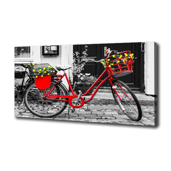 Quadro stampa su tela Bicicletta da città