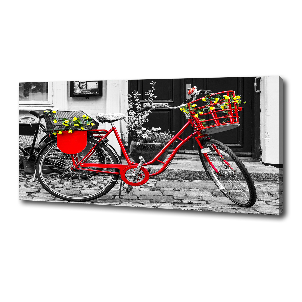 Quadro stampa su tela Bicicletta da città