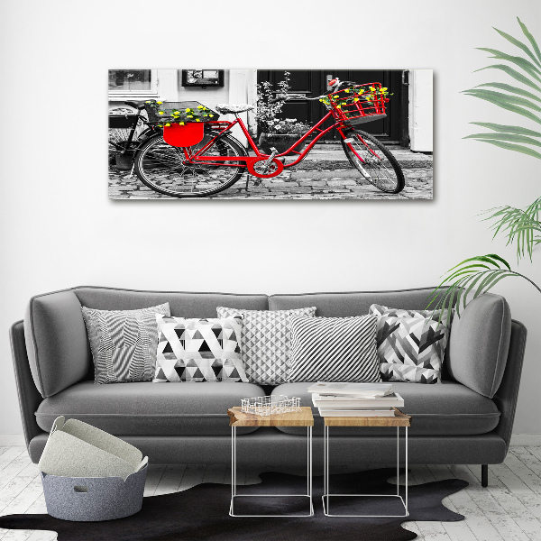 Quadro stampa su tela Bicicletta da città