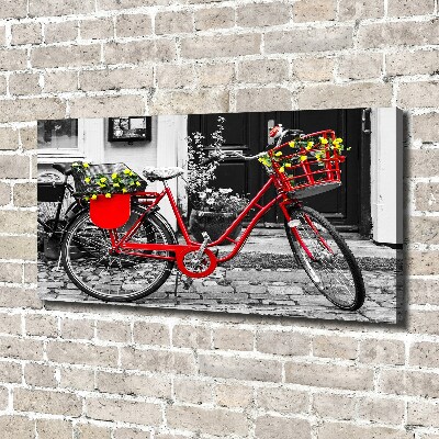 Quadro stampa su tela Bicicletta da città