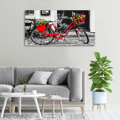 Quadro stampa su tela Bicicletta da città