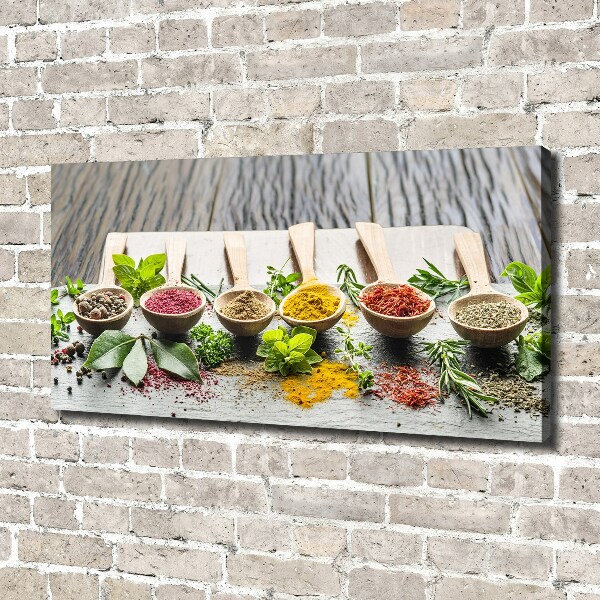 Quadro su tela Spezie colorate