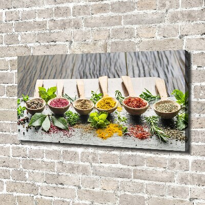 Quadro su tela Spezie colorate