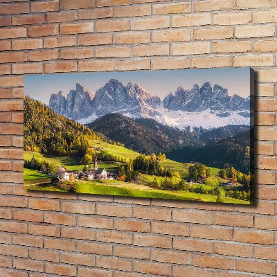 Foto quadro su tela Panorama della montagna
