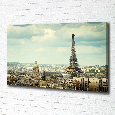 Quadro stampa su tela Torre Eiffel Parigi