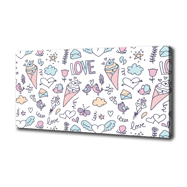 Foto quadro su tela Modello veneziano