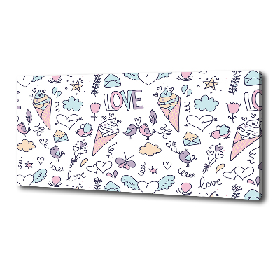 Foto quadro su tela Modello veneziano