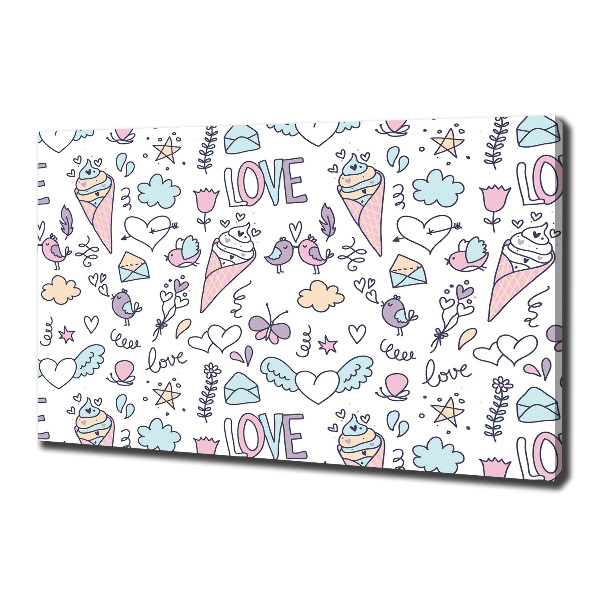 Foto quadro su tela Modello veneziano