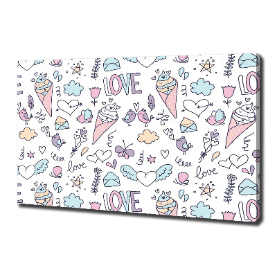 Foto quadro su tela Modello veneziano