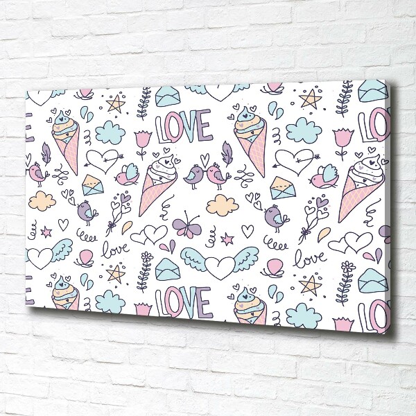 Foto quadro su tela Modello veneziano