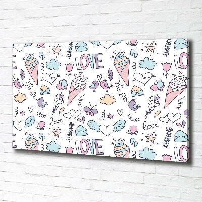 Foto quadro su tela Modello veneziano