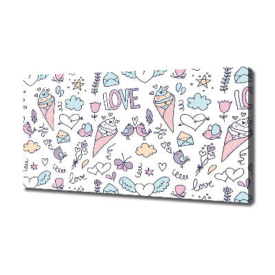 Foto quadro su tela Modello veneziano