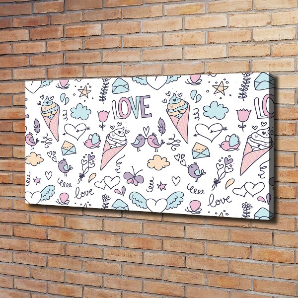 Foto quadro su tela Modello veneziano