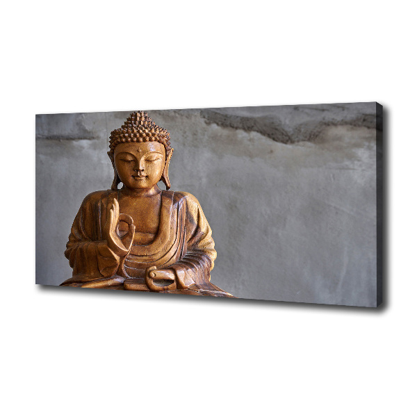 Foto quadro su tela Buddha appeso