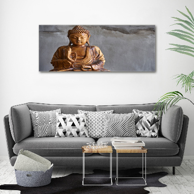 Foto quadro su tela Buddha appeso