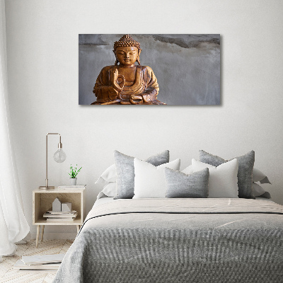 Foto quadro su tela Buddha appeso