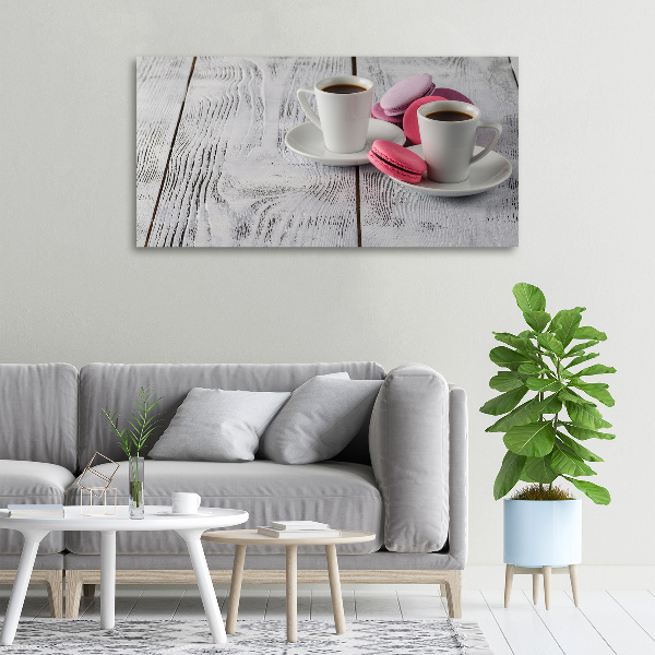 Foto quadro su tela Caffè e biscotti