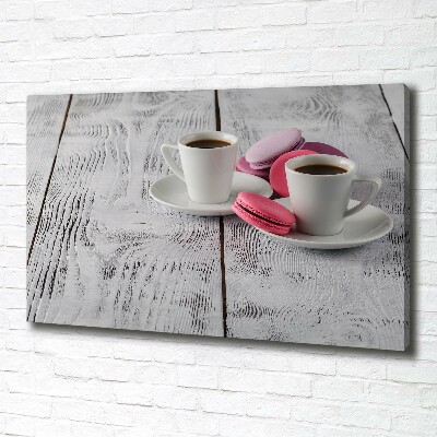 Foto quadro su tela Caffè e biscotti