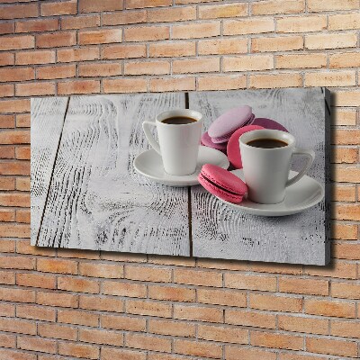 Foto quadro su tela Caffè e biscotti