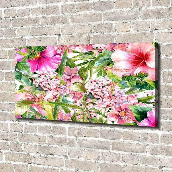 Quadro su tela Motivo floreale