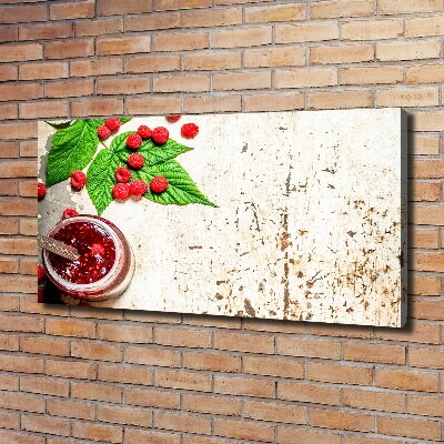 Quadro su tela Marmellata di lamponi