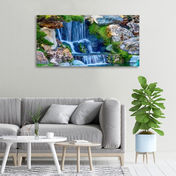 Foto quadro su tela Cascata