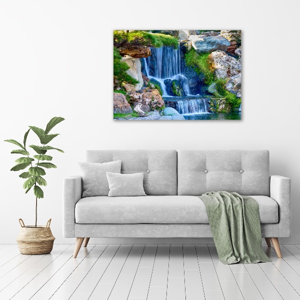 Foto quadro su tela Cascata