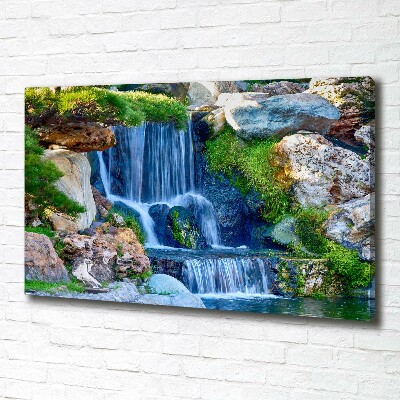 Foto quadro su tela Cascata