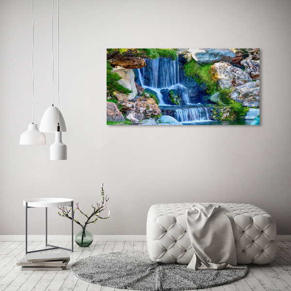 Foto quadro su tela Cascata