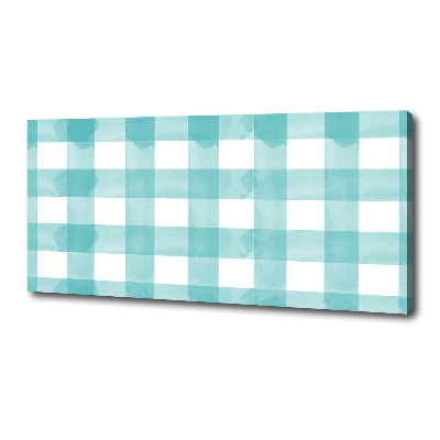 Quadro stampa su tela A quadri blu