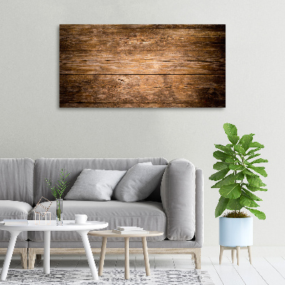 Quadro su tela Sfondo in legno