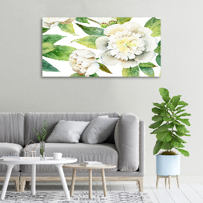 Quadro su tela Peonie
